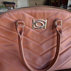 BEBE LEATHER HANDBAG - NEW